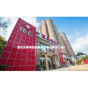 貴陽耳鼻喉醫(yī)院鼻竇炎微創(chuàng)要多少錢？
