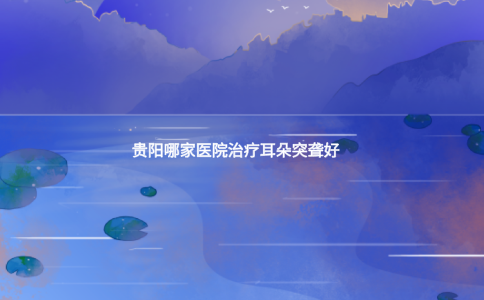 貴陽哪家醫(yī)院治療耳朵突聾好 貴陽哪家醫(yī)院治療耳朵突聾好