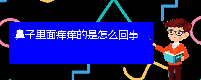 (治慢性鼻炎貴陽療效好的醫(yī)院)鼻子里面癢癢的是怎么回事(圖1) (治慢性鼻炎貴陽療效好的醫(yī)院)鼻子里面癢癢的是怎么回事(圖1)