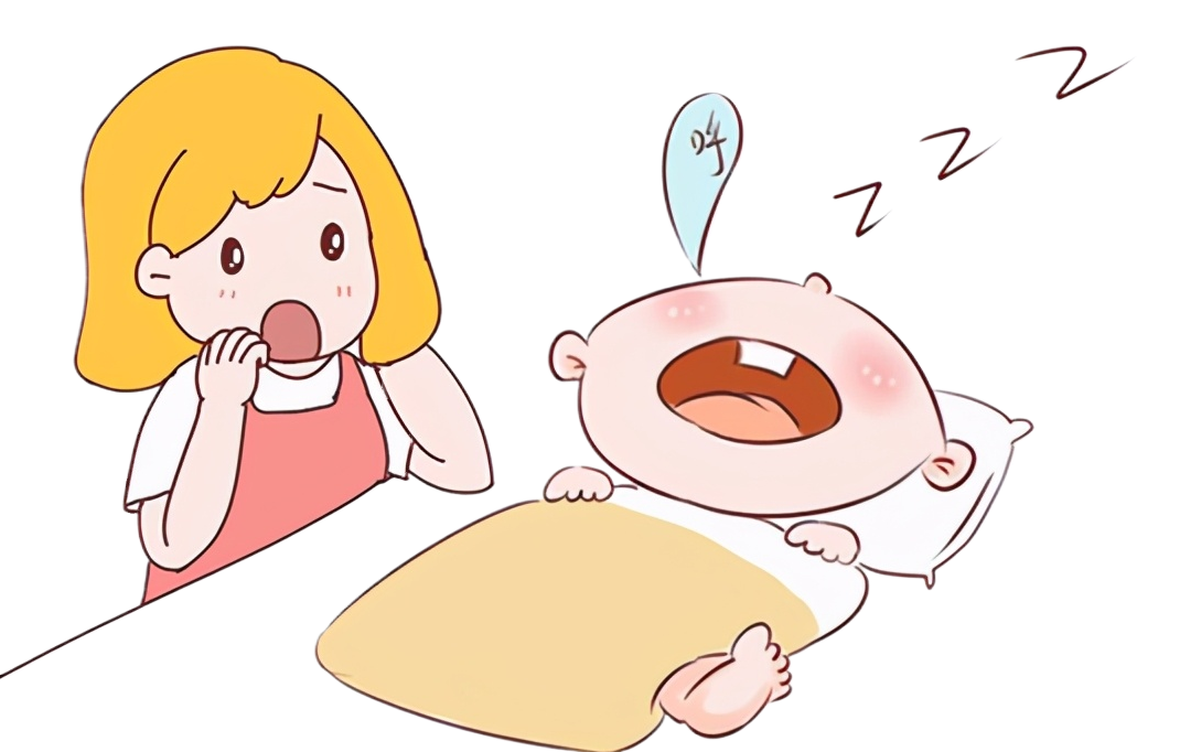 孩子打呼嚕是睡得香？注意可能是鼾癥惹的禍(圖1)