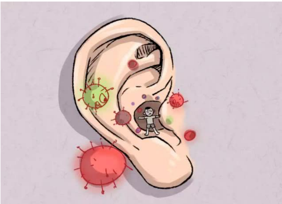 孩子感冒后喊耳朵疼，可能是細菌感染導致的中耳炎！(圖2)