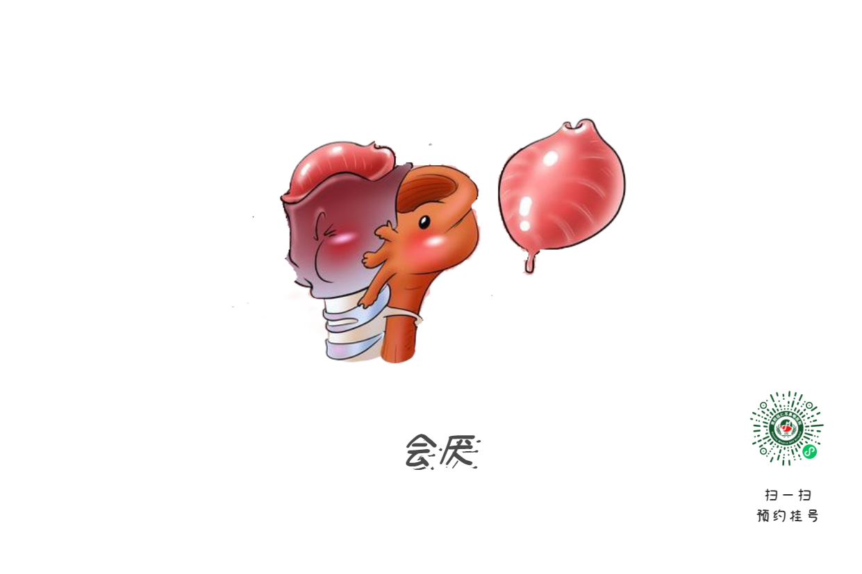 女子吃火鍋后窒息，竟因忽視這個(gè)小囊腫(圖1)