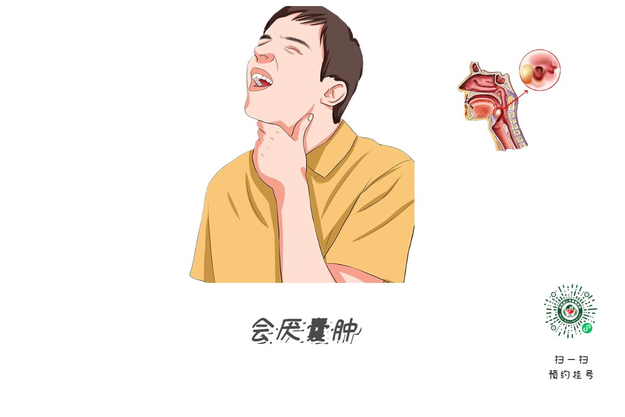 女子吃火鍋后窒息，竟因忽視這個(gè)小囊腫(圖2)